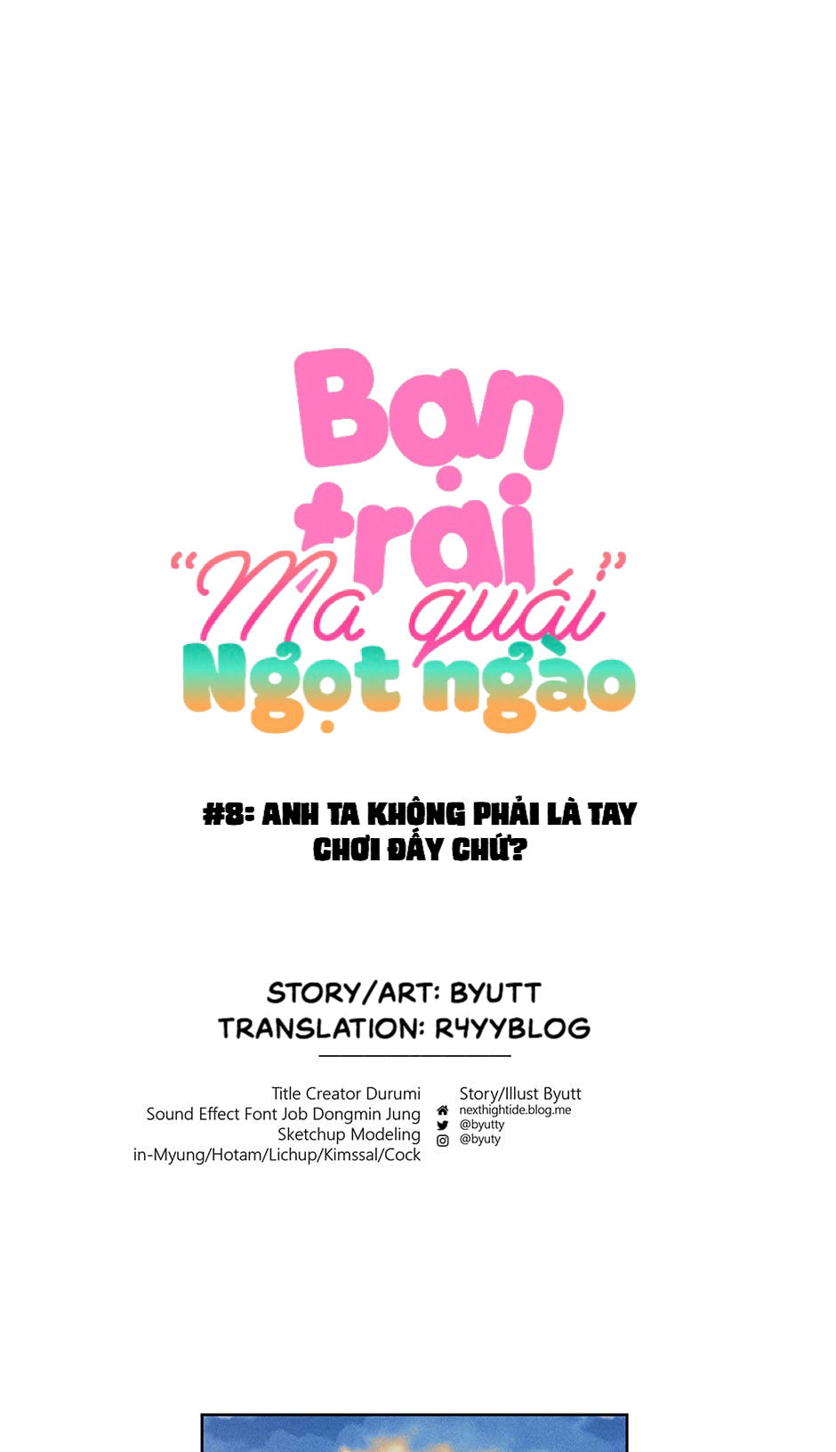 Bạn Trai “Ma Quái” Ngọt Ngào - Trang 1