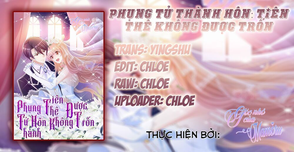 Phụng Tử Thành Hôn: Vợ Mới Không Được Trốn Thoát - Trang 1