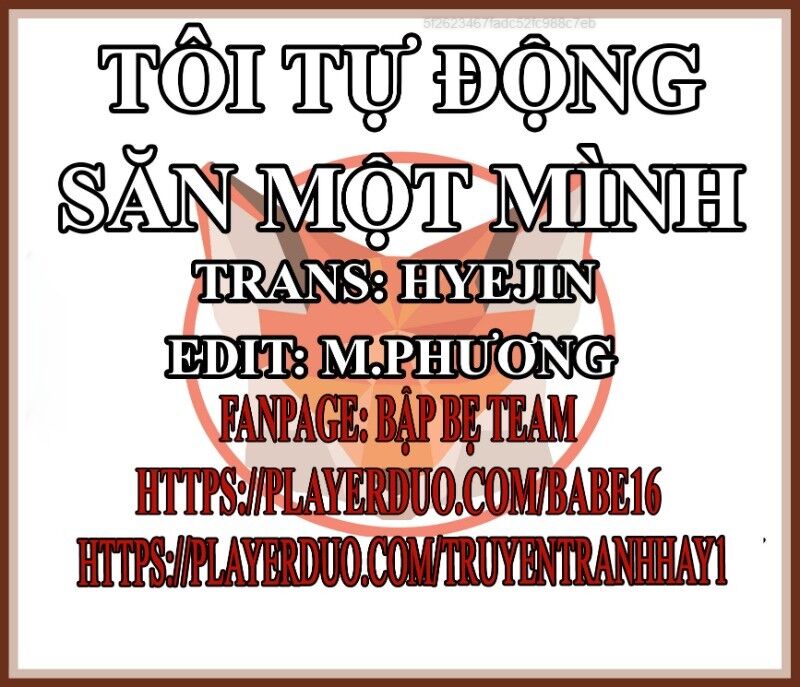 Tôi Tự Động Săn Một Mình - Trang 1