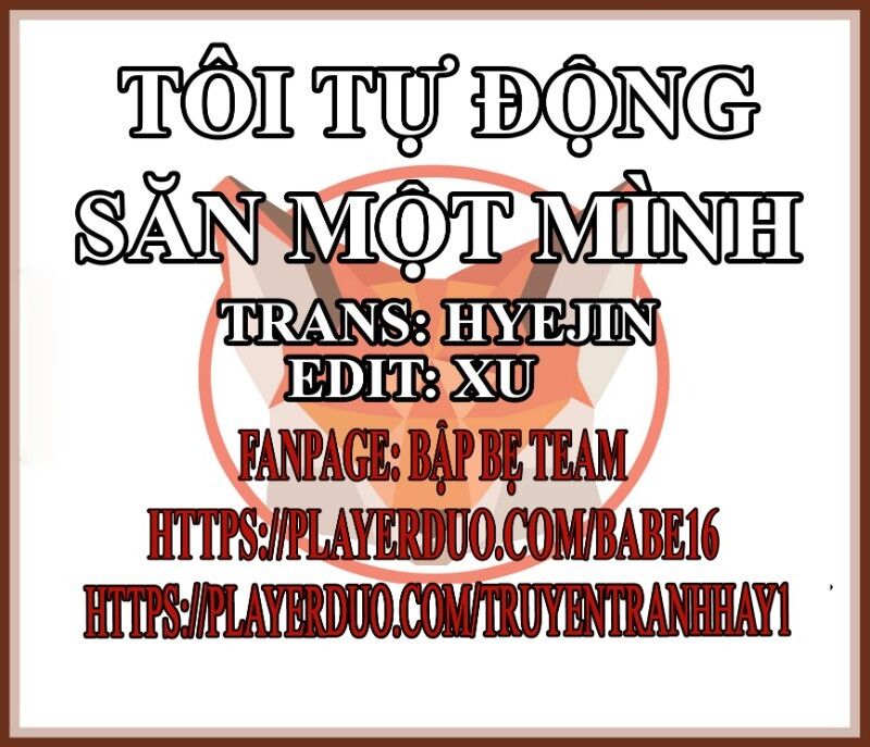 Tôi Tự Động Săn Một Mình - Trang 1