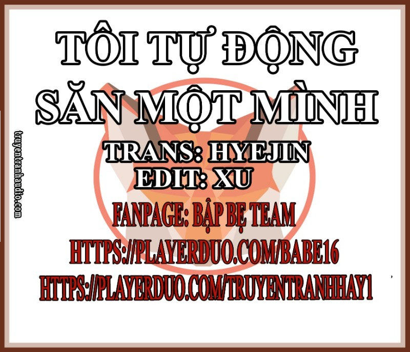 Tôi Tự Động Săn Một Mình - Trang 1